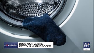Gephardt: Does Your Washing Machine Eat Your Missing Socks?