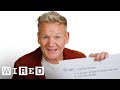 Gordon Ramsay Answers The Web's Most Searched Questions | WIRED