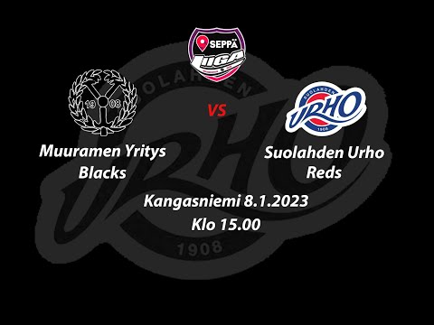 Muuramen Yritys Blacks - Suolahden Urho Reds. SeppäLiiga U12 8.1.2023