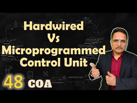 Hardwired Control Unit Vs Microprogrammed Control Unit
