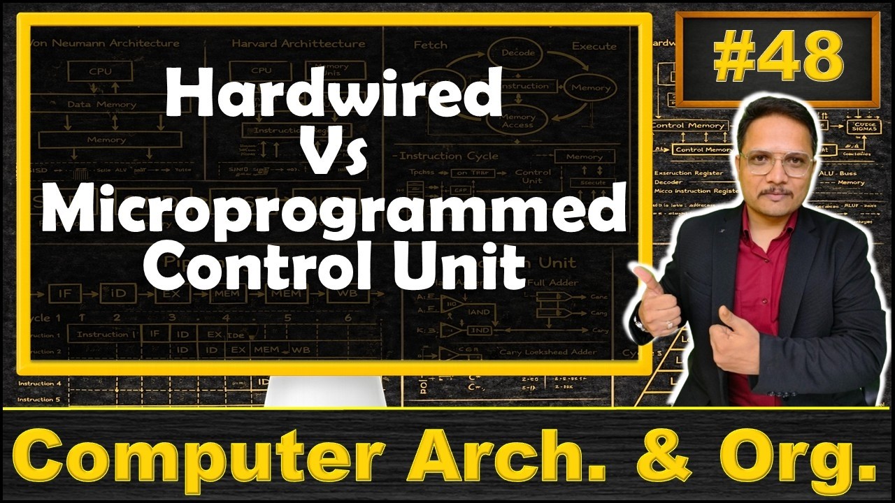 Hardwired Control Unit vs Microprogrammed Control Unit: Key Differences and Comparisons | COA