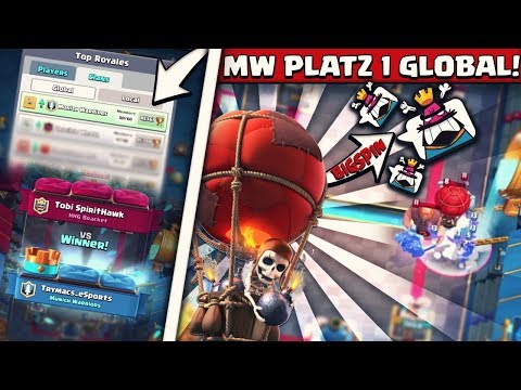 BESTER CLAN DER WELT! | Der ganze Clan pusht + BigSpin Top 20 Weltweit! | 500€ Spende | Clash Royale