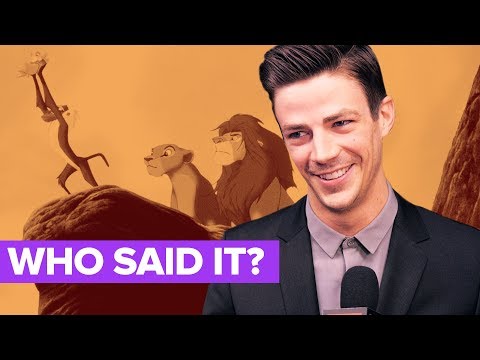 The Flash Cast Plays WHO SAID IT: Barry Allen or Disney Character?