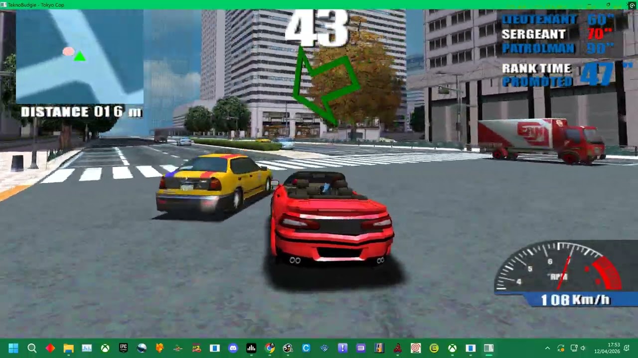 PC ARCADE = GAELCO TOKYO COP - JUNKO  1-12 -  TEKNOPARROT 2026 UK ARCADES 4K