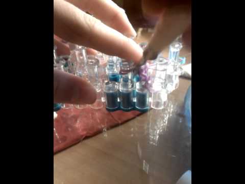 Rainbow loom mein erstes Armband mal anders