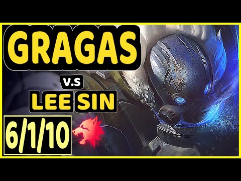 KIREI (GRAGAS) vs LEE SIN - 6/1/10 KDA JUNGLE CHALLENGER GAMEPLAY - EUW