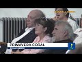 PRIMAVERA CORAL EN LA CUMBRE, NOTA A EDUARDO VALLEJOS