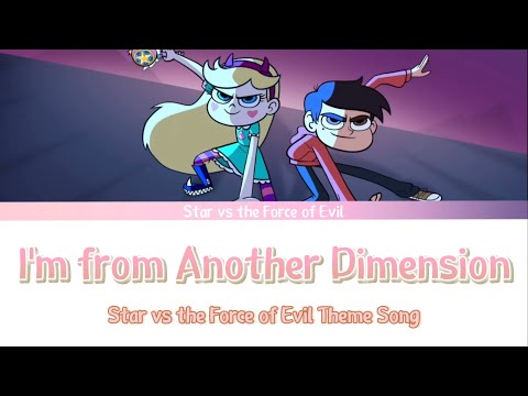 I’m from Another Dimension - Colour Coded Lyrics | Star vs the Force of Evil theme song