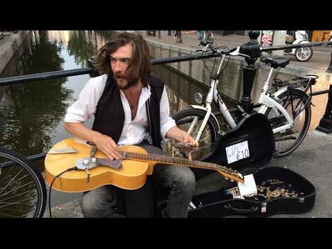Amazing busker in Amsterdam - Jack Broadbent