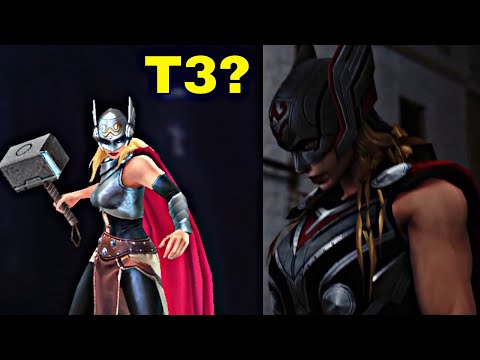Sneak Peek 2 On Jane Foster Rework And Odin Blessing Make Showcase - Marvel Future Fight