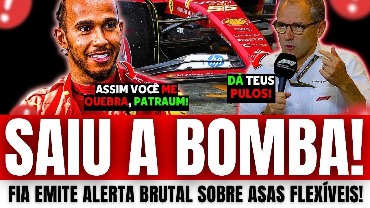 FIA Emite ALERTA BRUTAL na F1! | Lewis Hamilton Não É CULPADO na Ferrari | Red Bull EM RISCO após GP