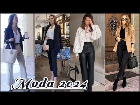 OUTFITS 2024  PARA MUJER LOOKS BONITOS VARIADOS COMBINA ROPA IDEAS MODA 2024