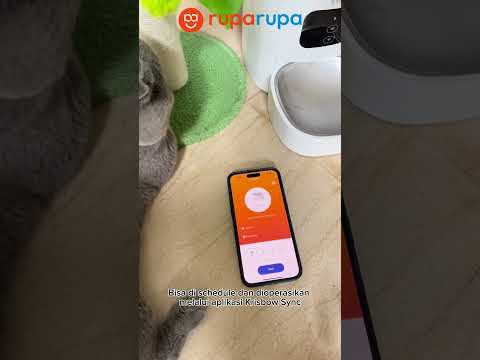 Gambar Krisbow Sync Smart Tempat Makan Hewan 4 Liter - Putih