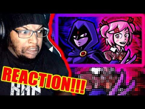 Natsuki vs. Raven - Rap Battle! - ft. JesseBoxVO & Peachumari / DB Reaction