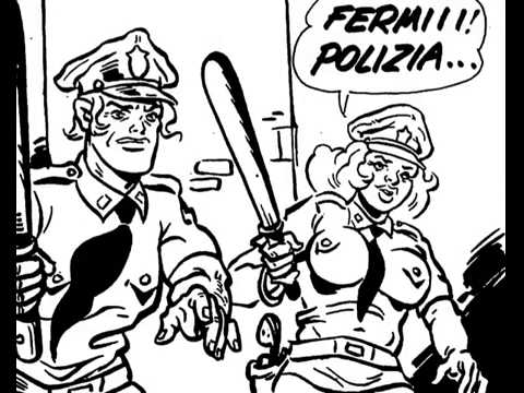grande testa di gallo nero