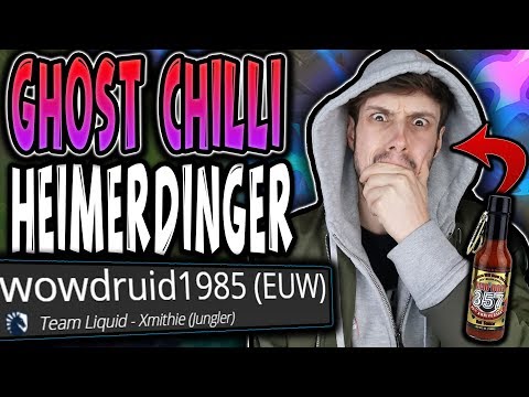 GHOST CHILLI DRAGON HEIMERDINGER BEATING PROS IN MASTER TIER? - League of Legends