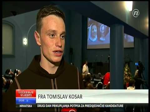 Hvala redovnika - Izvješće s promocije spota - prilog NoveTv