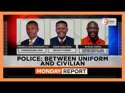 | MONDAY REPORT | POLICE: BETWEEN UNIFORM AND CIVILIAN