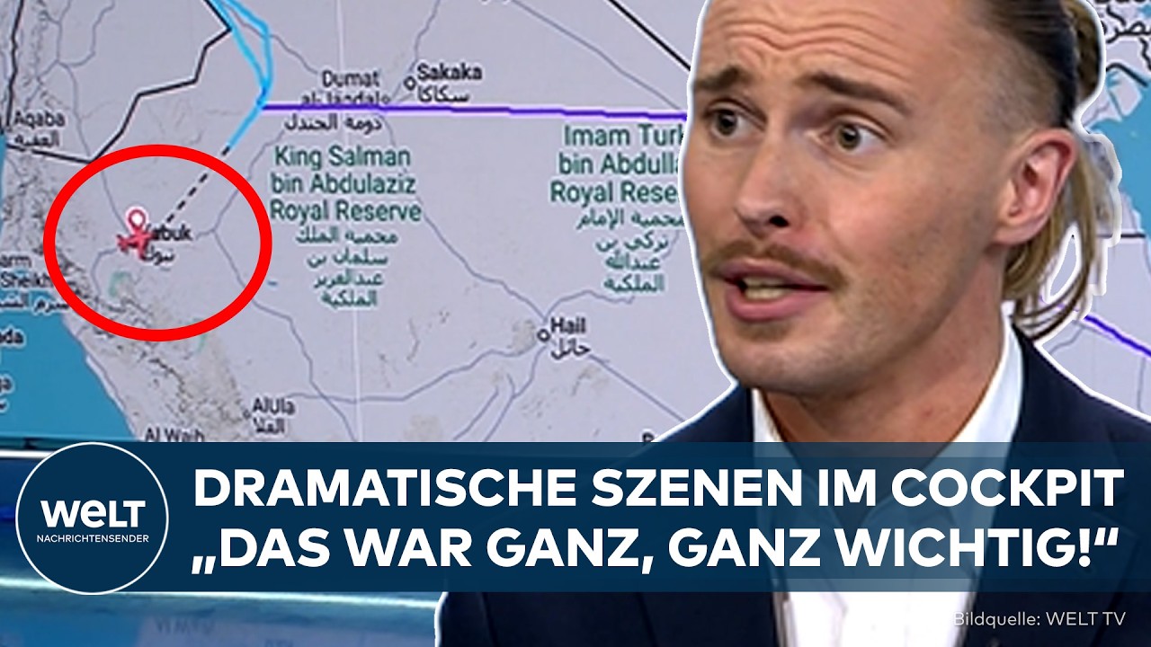 FLUG NACH TEL AVIV: "Das war ganz, ganz wichtig" – Dramatische Szenen im Cockpit