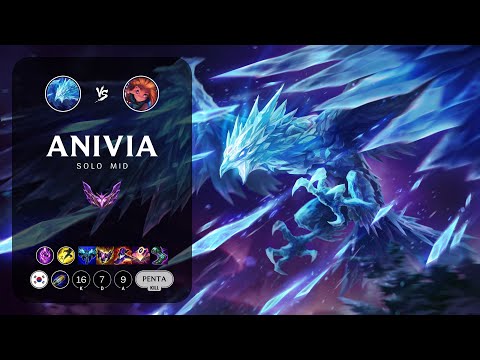 Anivia Mid vs Zoe - KR Master Patch 13.19