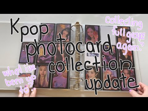 kpop photocard collection update... it’s been a while 😅