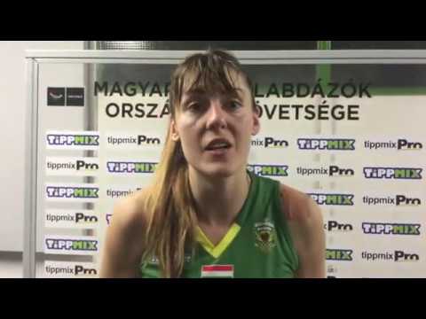 2019.10.09. TFSE-MTK - Sopron Basket, Tina értékel