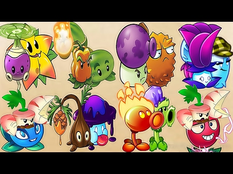 TEAMS Plants Max Level Up in Plants vs. Zombies 2: Gameplay 2017.
