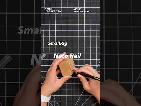 Falcam F38 & SmallRig Nato Rail Opening! #cameraaccessories #shorts