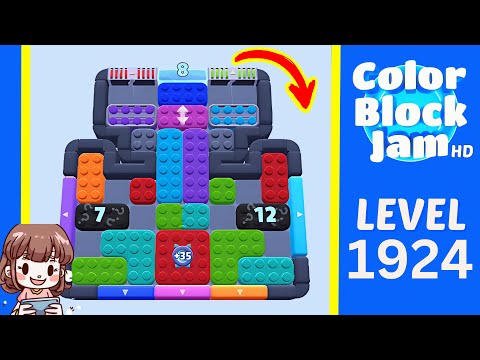 Color Block Jam Level 1013 (1924) Solution Walkthrough