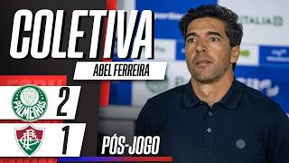 PALMEIRAS 2 X 1 FLUMINENSE: ABEL FERREIRA FALA AO VIVO APÓS PARTIDA DO BRASILEIRÃO