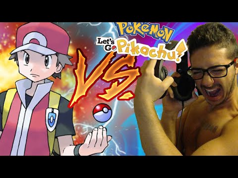 POKEMON LET'S GO PIKACHU: LA SFIDA CON ROSSO!!
