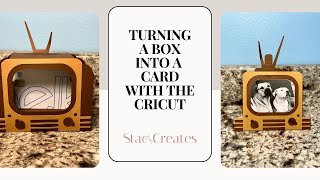 Cricut TV Welded Shaped Card