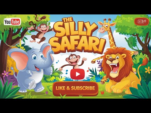The Silly Safari | Animal Version | Newborn Baby Songs & Nursery Rhymes | KIDZONE