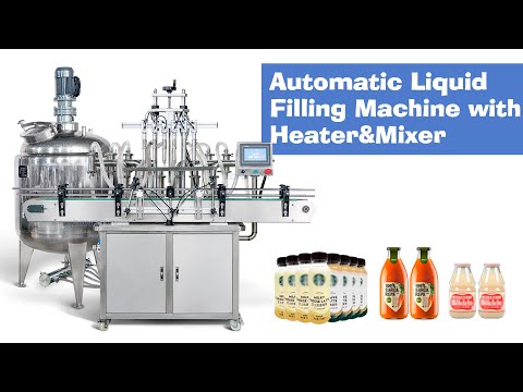 How to use ZS-YT6T-6V Automatic Liquid Filling Machine With Heater & Mixer