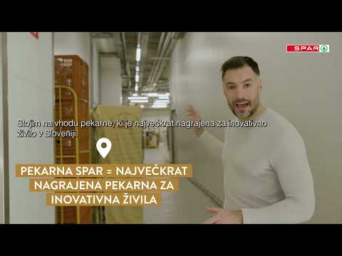 SPAR - PEKARNA - DAVID URANKAR OBIŠČE PEKARNO SPAR