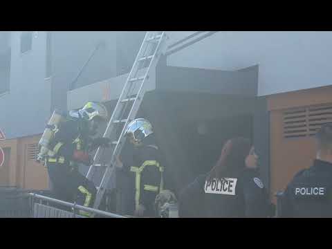 Fire at the Mouysset housing estate in Tarbes: several residents evacuated, six treated for smoke...