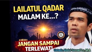Download lagu UAS Ungkap Rahasia Malam Lailatul Qadar Tahun Ini! Ternyata Pada Malam Ke-… Jangan Sampai Terlewat  mp3