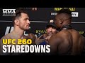 UFC 260 Weigh-In Staredowns - MMA Fighting