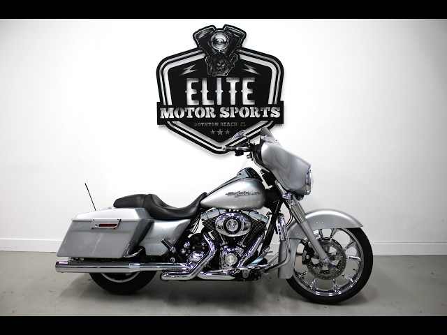 Buy Used 2010 HARLEY DAVIDSON STREET GLIDE FLHX CRUISER 2CYL. - - Elite Motor Sports located in Boynton Beach, Florida