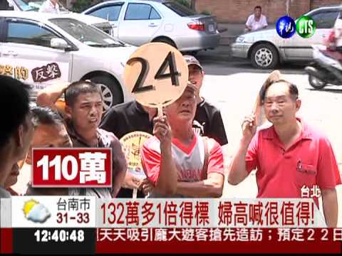 雨衣盜作案贓車 132萬元拍賣!