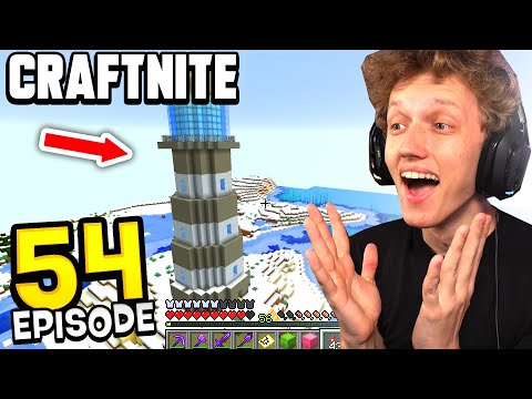 Craftnite: Episode 54 - WE BUILT A LIGHTHOUSE... (mega base upgrades)