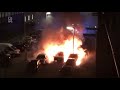 Acht auto's in brand in Rotterdam-Zuid
