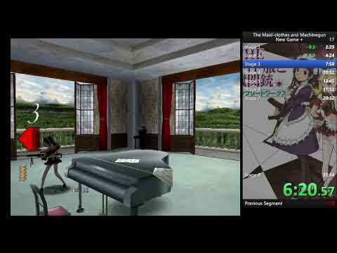 Simple Series 2000: The Maid-clothes and Machinegun New Game + Speedrun in 22:11 (Obsoleted).