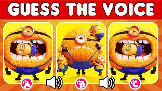 Guess The Despicable Me 4 Characters By Their Voice...! 🍌🤓🔊 | Despicable Me 4 Trivia | Quiz Universe