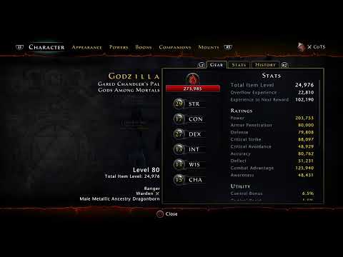 Godzillas Descent Into Madness (HR PoV) ~ Neverwinter PS4 Tower of the Mad Mage