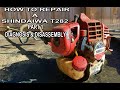 How To Repair A Shindaiwa T282 With Failed Crankshaft Seals Part 1