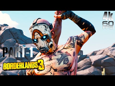 BORDERLANDS 3 Walkthrough Gameplay Part 1 Intro [4k 60FPS RAY TRACING] - No Commentary