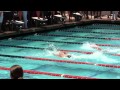 Kyle Cude, anchor 4 x 50 yd relay, in 20.97 seconds to win heat, 5/15/2014