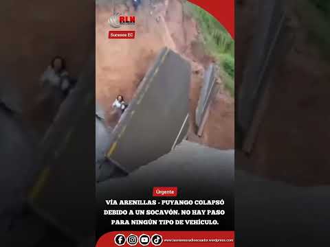Vía que conecta al cantón Arenillas en El Oro y Puyango en la provincia de Loja quedó inhabilitada