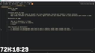 LUDUM DARE 58 - 72 HORAS PARA FAZER UM JOGO